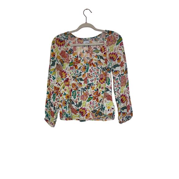 Old Navy floral boho blouse size small - Picture 1 of 5